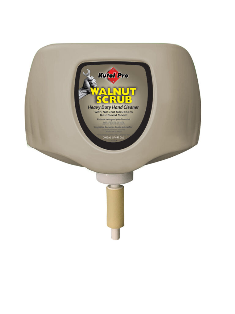 Walnut Scrub Heavy Duty Hand Cleaner, 2L, 4/CT - Heavy Duty Hand Cleaner